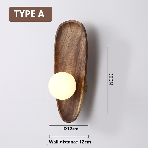 OakAura LED-Wandleuchte – Skandinavisches Design