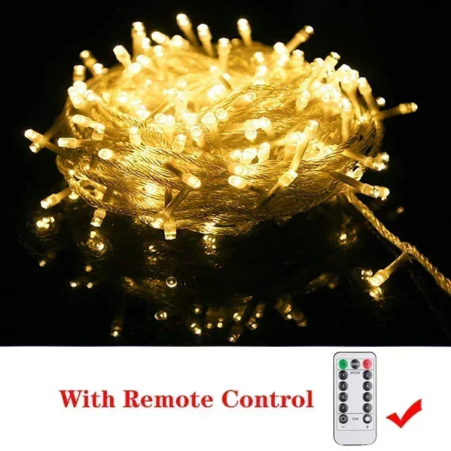 LumiGlow LED-Lichterkette – Wasserfest