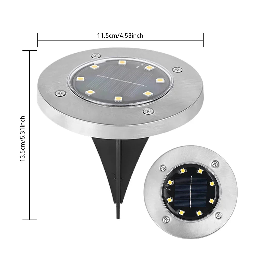 Solvique LED-Außenleuchte – Solarbetrieb