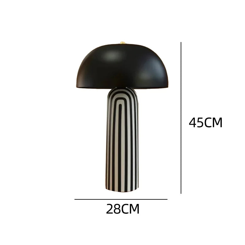 LED-Tischleuchte – Japandi-Stil