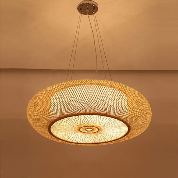 Solmira Pendelleuchte – Rattan