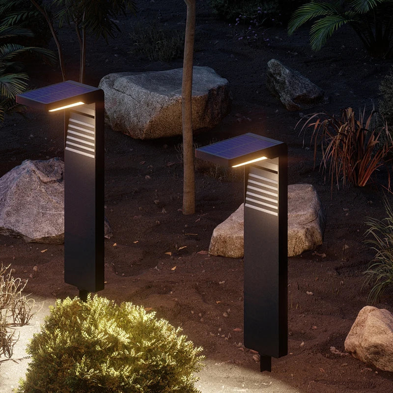 Solvanta LED-Stehleuchte – Solarbetrieb