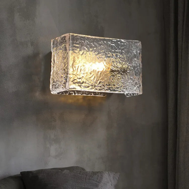 Copper LED-Wandleuchte – Glas