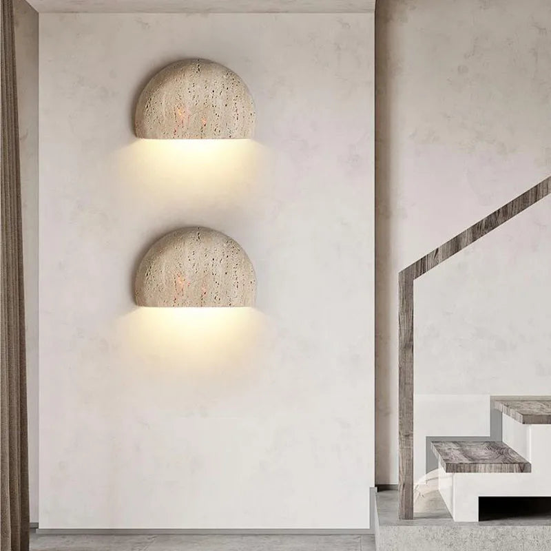 WABIKU LED-Wandleuchte – Wabi-Sabi-Design