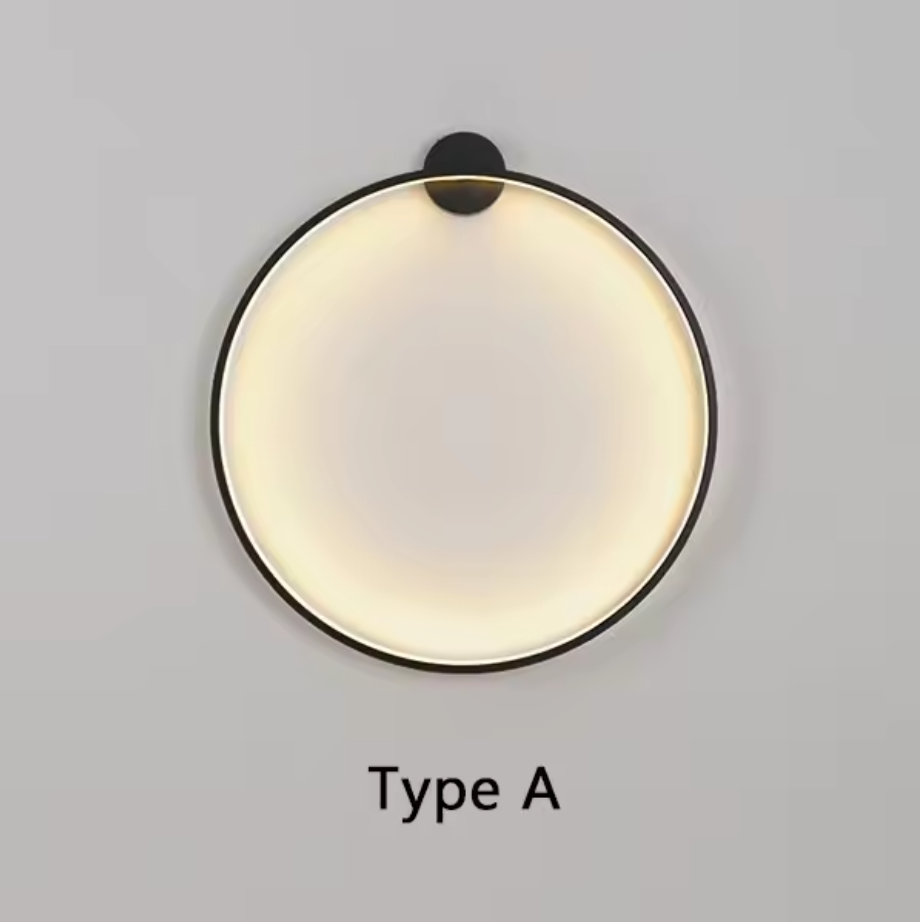HaloForm Wandleuchte – Minimalistisches Design