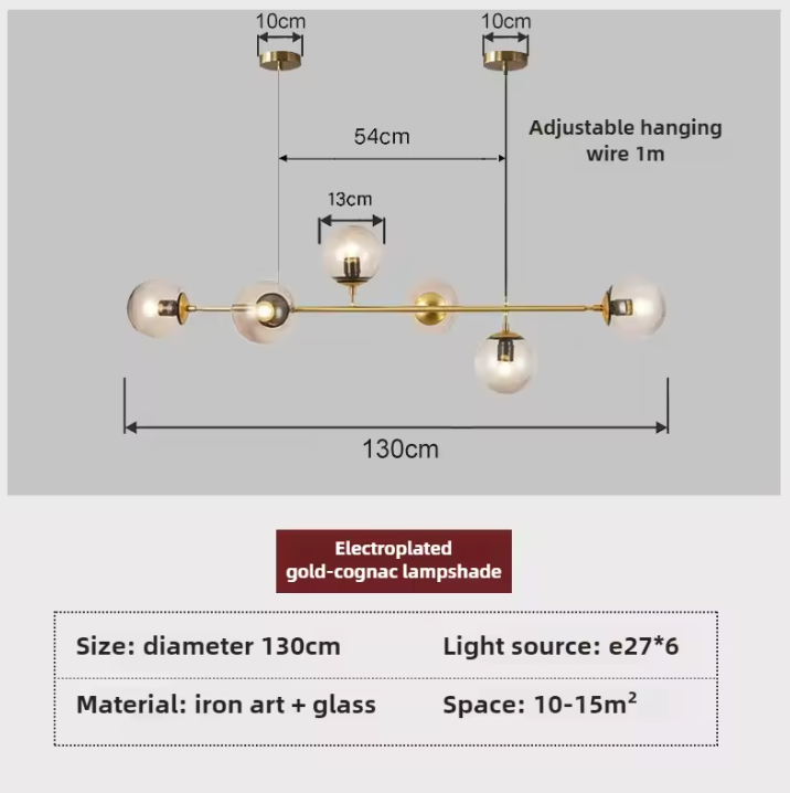 Orb Pendelleuchte – Glas