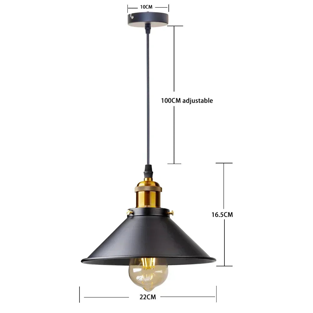 Ferrova LED-Pendelleuchte – Retro-Design