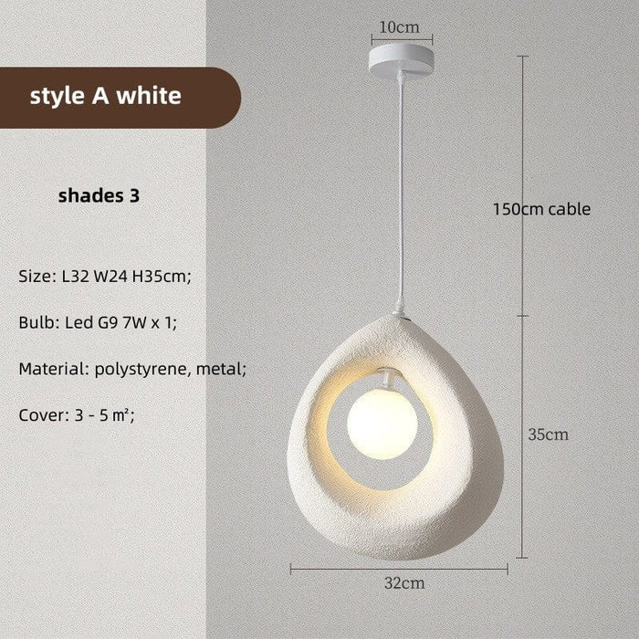 Sabiora Pendelleuchte – Wabi-Sabi-Design
