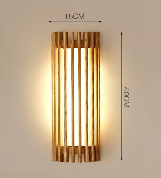 Kiyora LED-Wandleuchte – Wabi-Sabi-Design