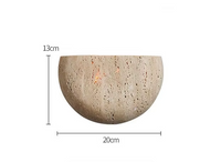 WABIKU LED-Wandleuchte – Wabi-Sabi-Design