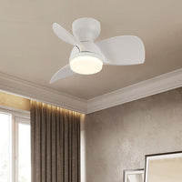 Holz-Deckenventilator mit Licht – Holz