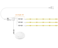 AcoustiGlow LED-Wandleuchte – Dimmbar