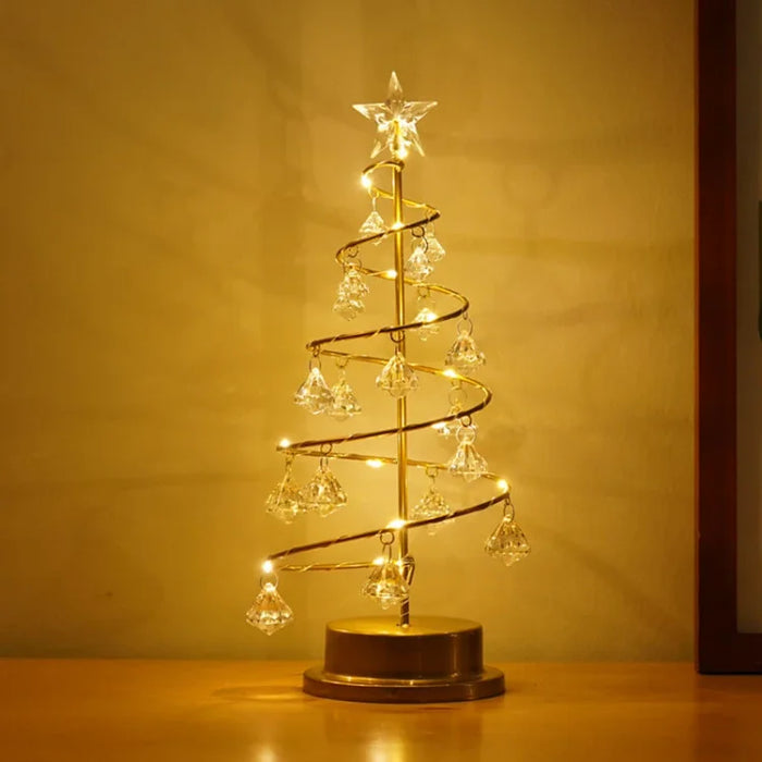 CrystalGlow LED-Tischleuchte – Ausgewähltes Lichtdesign