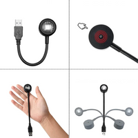 SunGlow LED-Tischleuchte – USB-Anschluss