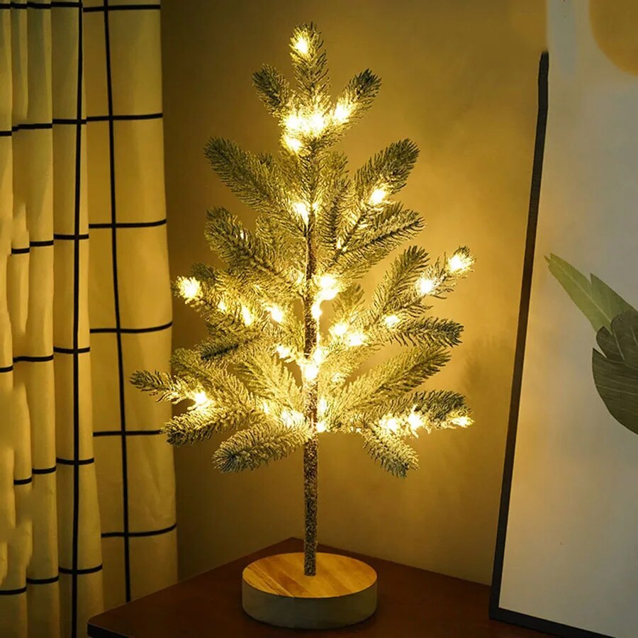 SnowGlow LED-Tischleuchte – Ausgewähltes Lichtdesign