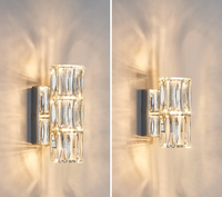 LED-Wandleuchte – Kristall