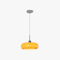 Sculpted LED-Pendelleuchte – Glas