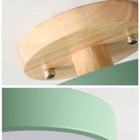 Nordelle LED-Deckenleuchte – Holz