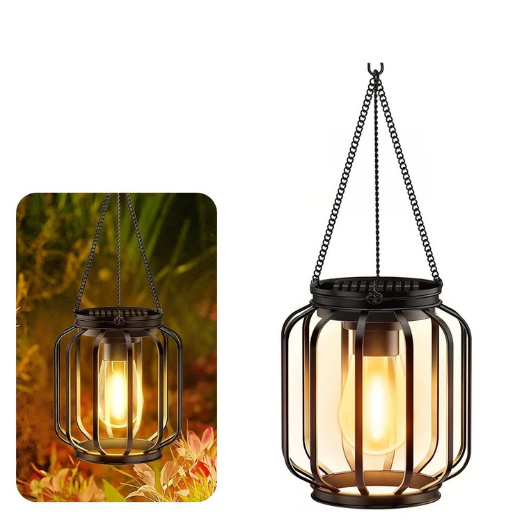 Solastra LED-Pendelleuchte – Solarbetrieb