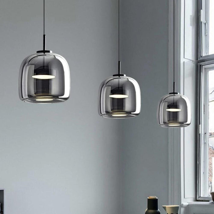 Noiréa Pendelleuchte – Glas