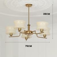 Belue Kronleuchter – Retro-Design