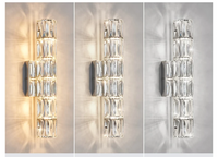 LED-Wandleuchte – Kristall