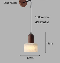 Auralith LED-Deckenleuchte – Wabi-Sabi-Design