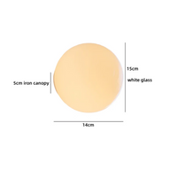 Orbelle LED-Wandleuchte – Glas