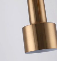 Gold LED-Wandleuchte – Skandinavisches Design