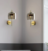 Veralis LED-Wandleuchte – Glas