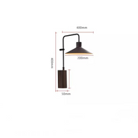 LED-Wandleuchte – Vintage-Stil