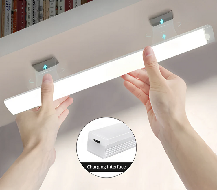 MotionGlow LED-Deckenleuchte – Wiederaufladbar