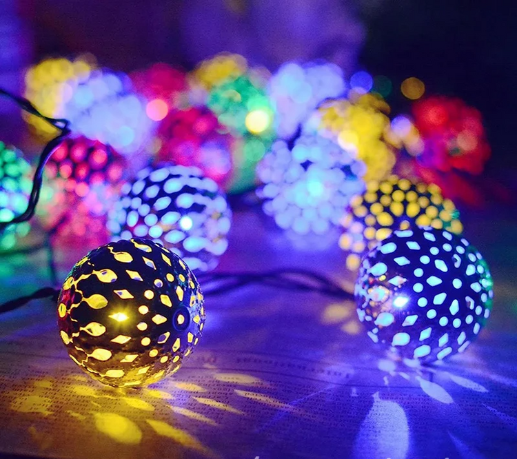 Moroccan LED-Lichterkette – Dekorative Beleuchtung