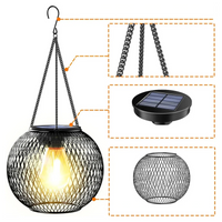 Solastra LED-Pendelleuchte – Solarbetrieb