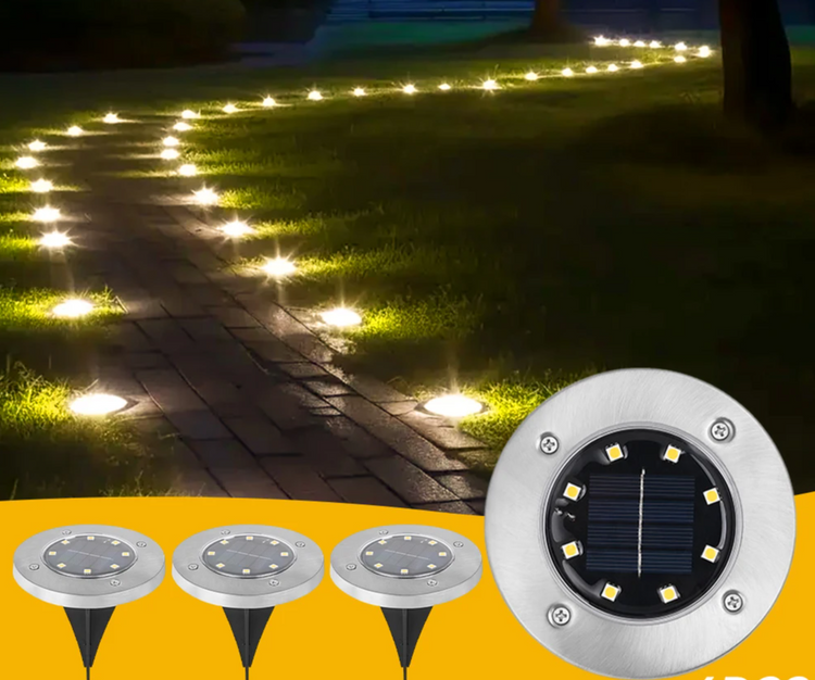 Solvique LED-Außenleuchte – Solarbetrieb