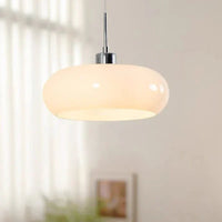 Sculpted LED-Pendelleuchte – Glas