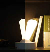 SwitchGlow LED-Tischleuchte – Retro-Design