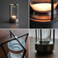 Sunny LED-Tischleuchte – Kristall