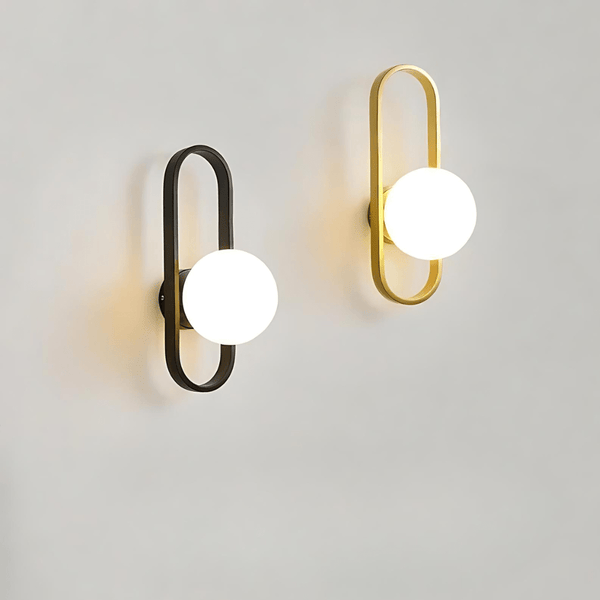 Camille LED-Wandleuchte – Glas