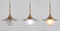 Gold LED-Wandleuchte – Skandinavisches Design