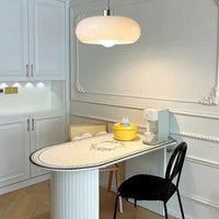 Sculpted LED-Pendelleuchte – Glas