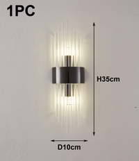 LED-Wandleuchte – Kristall