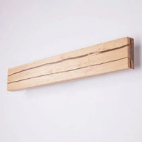 TimberCrevice LED-Wandleuchte – Holz