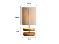 Holz-LED-Tischleuchte – Holz