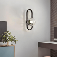 Camille LED-Wandleuchte – Glas