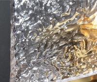 Copper LED-Wandleuchte – Glas