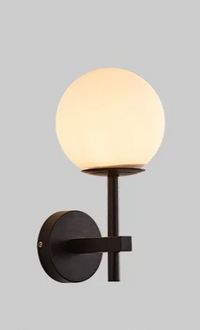 AuroraSphere LED-Wandleuchte – Glas