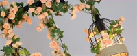 LED-Kronleuchter – Vintage-Stil