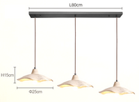 LED-Pendelleuchte – Wabi-Sabi-Design