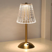 Aurielle LED-Tischleuchte – Kristall
